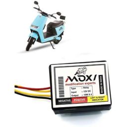 Auto Pearl 12V Black Front &a; Rear Flasher Indicator Light for Hero Electric Scooter-picture-40