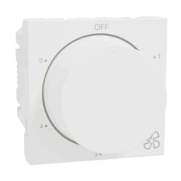 Schneider Electric Miluz Zeta 2 Module 5 Step White Fan Regulator, MZFR5STP2M_WH-picture-20