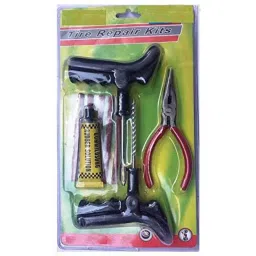 Kozdiko 9 Pcs Tubeless Tyre Puncture Kit with Plier for Chevrolet Beat-picture-12