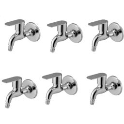 IRIS Ocean Brass Chrome Finish Nozzle Bib Cock (Pack of 6)-image-35
