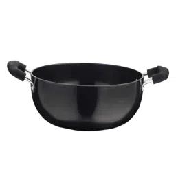 Vinod Black Pearl 3.1 Litre Deep Kadhai, HADKWL24 (Pack of 2)-13