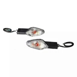 Uno Minda Td-5044U Natural Lens Blinker Lamp Assembly Lh/Rh for Hero Hunk/Glamour Set Of 2 Pcs, UNO-A69GY5-picture-49