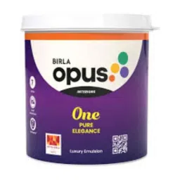 Birla Opus One Pure Elegance 1 Litre Clear Luxury Interior Emulsion Paint-picture-12