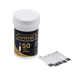 Control D Blood Glucose 50 Test Strips-38