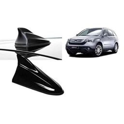 Auto Pearl Black Shark Fin Signal Receiver AM/FM Antenna For Honda CRV-16