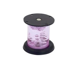 RAB 3 inch Acrylic Pink &a; Black Sofa Leg (Pack of 4)-2