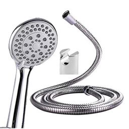ZAP Stainless Steel 304 Hand Shower with 1.5m Flexible Hose Pipe &a; Wall Hook-picture-37