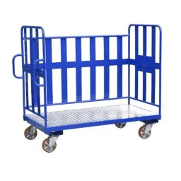 Suwas 800kg 100x60x120cm Steel Material Handling Trolley, SU-MHT-006-16
