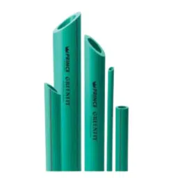 Prince Greenfit 6 inch SDR 11 PN10 Green PPR Pipe, Length: 3 m-picture-18