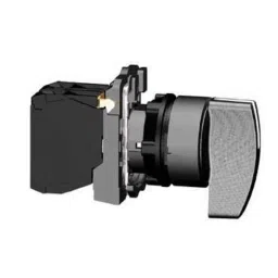 Schneider Electric Harmony XB5 2 NO Black 3 Spring Return to Center Non-Illuminated Selector Switch, XB5AJ53N-13