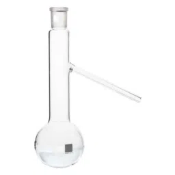 ABGIL 500ml Borosilicate Glass Distillation Flask with Side Tube &a; Joint Flask, ABG1466-11
