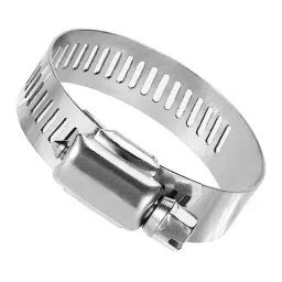 B K Jagan &a; Co 0.50 inch Stainless Steel Silver Adjustable Fuel Pipe Hose Clamp (Pack of 10)-image-68