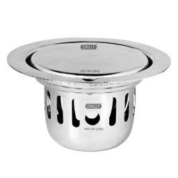 Chilly Lifestyl 138mm Stainless Steel 304 Gloss Finish Round Cockroach Trap, CCTL-R-138-image-78