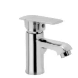 Somany Olive Brass Chrome Finish Single Lever Basin Mixer with Braided Hose Set, 272110330011-image-22