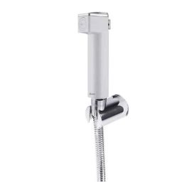 Aquieen ABS White Health Faucet with 1m Shower Tube &a; Wall Hook-41