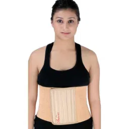 Bodycare Cotton &a; Elastic Beige Fine Abdominal Support, RP-3302, Size: M-image-83