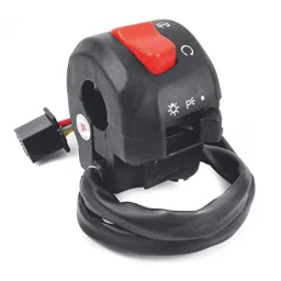 Uno Minda RHS Handle Bar Switch with Light &a; Engine Kill Switch for Royal Enfield Bullet Electra 350CC Drum, SW-0666T-picture-41