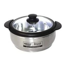 Breeze Royal 2000ml Stainless Steel Casserole (Pack of 2)-picture-29