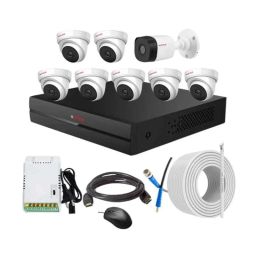 CP Plus 2.4MP Indoor &a; Outdoor CCTV Combo Kit with 8Ch DVR, 1 Bullet 7 Dome Camera, 8Ch SMPS, 70m Copper Cable &a; Connectors-picture-38