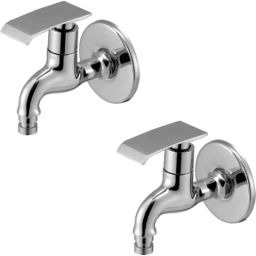 IRIS Qubix Brass Chrome Finish Washing Machine Bib Cock (Pack of 2)-image-71