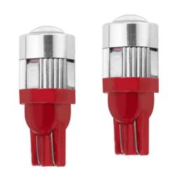 AllExtreme EXT106R 2 Pcs 2W T10 6 SMD Red LED Parking Light Set-10