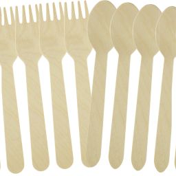 Disposable Wooden Cutlery Set-31