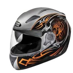 Studds Shifter D2 Decor Expanded Polystyrene Silver Grey Full Face Full Face Helmet, Size: Large-picture-49