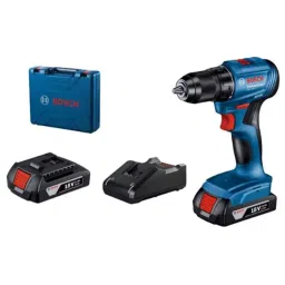 Bosch 18V Professional Cordless Drill Driver Set, GSR 185-LI-45