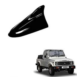 Auto Pearl ABS Black Universal Replacement Shark Fin Car Roof Antenna For Maruti Suzuki Gypsy_Mg410-image-47