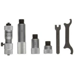 Mitutoyo 50-150mm Carbide Tipped Face Tubular Vernier Inside Micrometer with 3 Pcs Extension Rod, 137-206-image-71