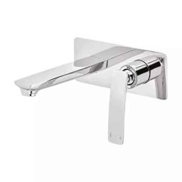 Cera Samson Stainless Steel Wall Mount Single Lever Basin Mixer with Exposed Part, G1017473-36