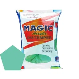 Magic Paints 1102 5kg Surf Green Matte Finish Acrylic Distemper Paint-image-28