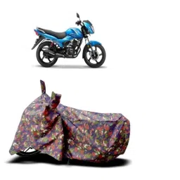 Winted Polyester UV &a; Water Resistant Bike Body Cover for TVS Victor New, WIN-P-006-picture-34