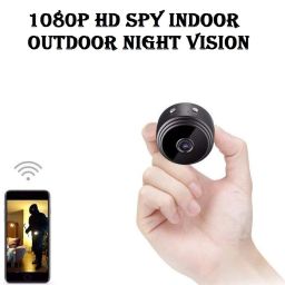 AVOIHS WiFi 1080P HD Mini CCTV Mini Hidden MAGNET Spy Wireless Camera Live Video Mobile Spy Camera-image-30