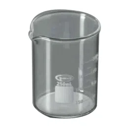 Glassco 50ml White Printing 3.3 Boro Glass Round Bottom Flask with Angular Two Neck, 059.212.00A (Pack of 2)-26