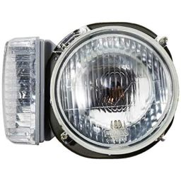Uno Minda RHS Hard Coated Lens Headlight for Piaggio Ape 3 Wheeler, HL-5552-picture-28