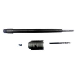 Jon Bhandari 50mm Carbide Tipped &a; Steel Grey Hole Saw with 350mm SDS Plus Extension Bar, CHS-39