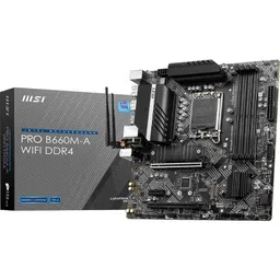 MSI Pro B660M-A Wi-Fi LGA1700 DDR4 PCIe 4 mATX Motherboard-picture-15