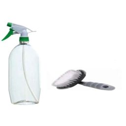 Indopower Ff1170 Home &a; Garden Spray Bottle Spray Bottle with Green Nozzle &a; Tyre Cleaning Brush Combo, AHh1174-image-69