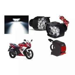 Cartronics 9 Led Shilon Fog Light White with On/Off Swich for Yamaha Yzf R15, CAR-C1GNDG-picture-45