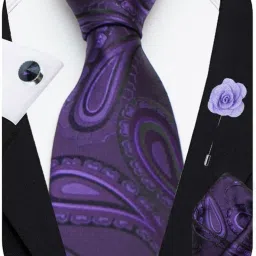 AXLON Silk Cufflink & Tie Pin Set-image-36