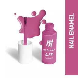 MyGlamm LIT Nail Enamel-Bold Digger-7ml-69