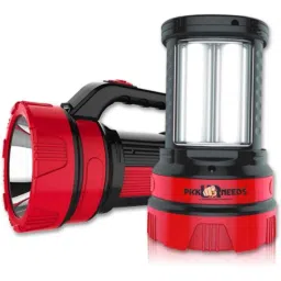 Pick Ur Needs 50W Red Rechargeable Long Range Search Torch Light with 2 Side Tube, RL-286-picture-14