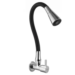 Mayur Ocich Trio Brass Chrome Plated Dual Flow Rotating Spout Sink Cock-picture-6