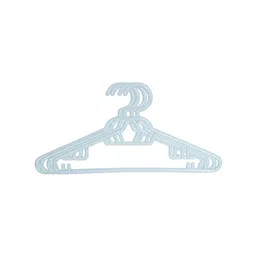 MARKET99 Set of 4 Turquoise Blue Solid Hanger-35