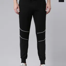Force NXT Men Pack Of 2 Dry Fit Cotton Slim Fit Joggers-image-89