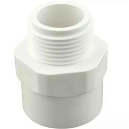 Supreme 1-1/2 inch SCH 80 UPVC White Male Threaded Adaptor-picture-16