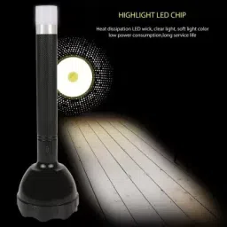 aubade 1 Km Rechargeable Waterproof LED torch Long Range high power Light Torch image 3
