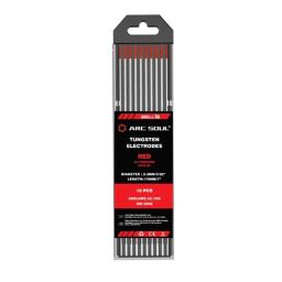 iBELL Arc Soul 2.4mm 175mm 300A Red Tungsten Electrode (Pack of 10)-19