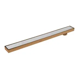 Ruhe 40x3 inch Stainless Steel 304 Rose Gold PVD Coated Tile Insert Shower Drain Channel, 16-0227-06-picture-25